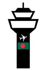 Aéroport au Bangladesh