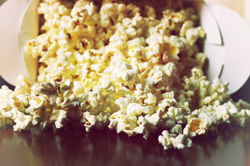 bunch of popcorn box