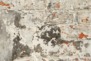 Brick texture with scratches and cracks