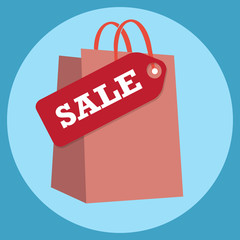 Shopping bag icon