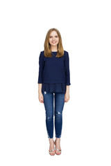 Portrait of modern woman