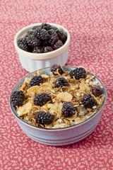 cereal with black raspberry