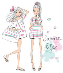 fashion illustration girls