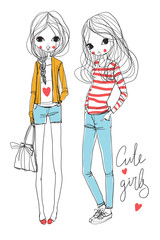 fashion illustration girls