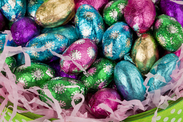 easter chocolate eggs
