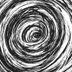 black ink spiral background, grunge splash