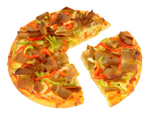 Doner Kebab Meat Pizza