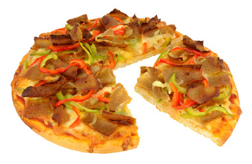 Doner Kebab Meat Pizza