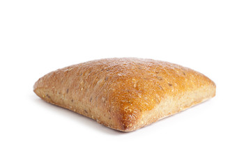 a piece of triangle meat pie