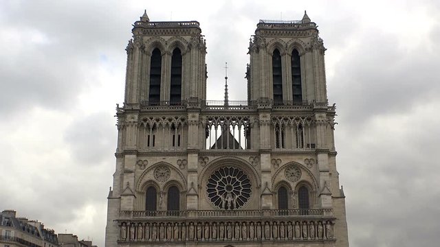 Notre Dame Cathedral de Paris. France.