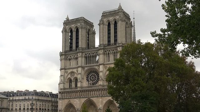 Notre Dame Cathedral de Paris. France.