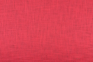 Red fabric with silky texture shot as background
