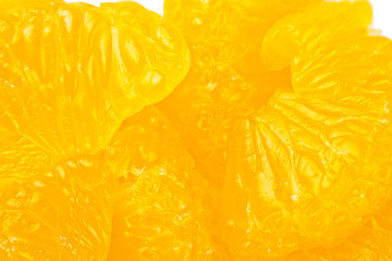 Fototapeta na wymiar peeled mandarin oranges