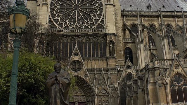 Notre Dame Cathedral de Paris. France.