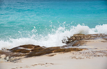 Baie Rouge  Pink Sand Beach