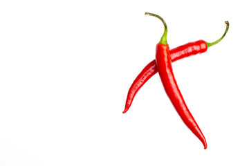 Two Red Chilli Peppers