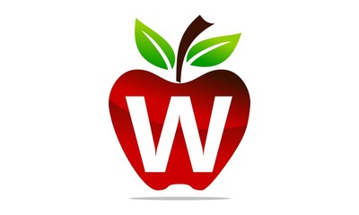 Apple letter W