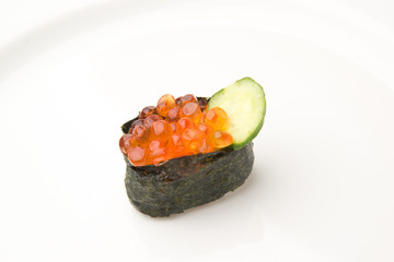 isolated sushi