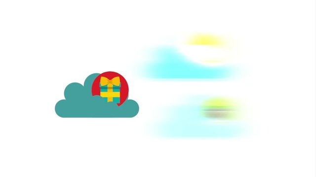 cloud computing , video animation