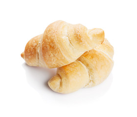 Fresh croissants