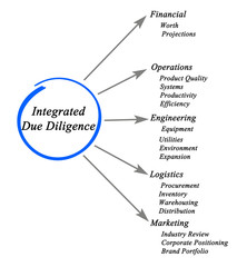 diagram of Integrated Due Diligence