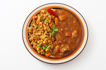 おいしそうなカレーライス