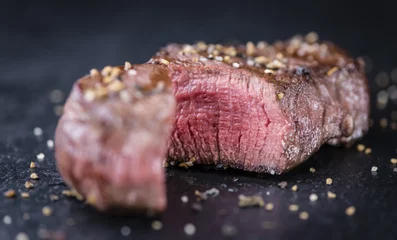 Papier Peint photo Lavable Steakhouse Fresh grilled Beef Steak