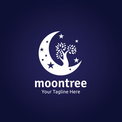Tree logo. Vector logo template.