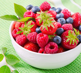 Mix of fresh berries