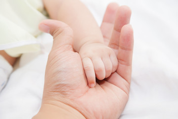 Hand of baby
