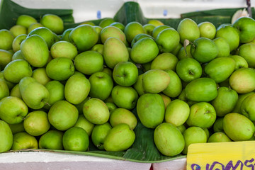 Fresh jujube trees look good enough to eat.