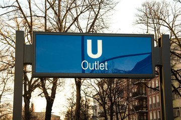 Schild 71 - Outlet