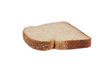 a piece of a bread slice