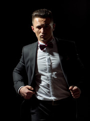 Young sexy gentleman