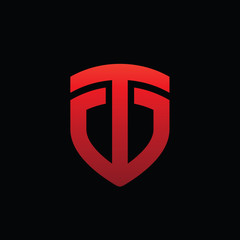 T Shield Logo