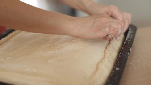 cooking pie potato house