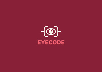 Eye Code Logo - Digital Logo