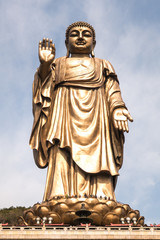 Fototapeta premium architecture of biggest buddha in shanghai
