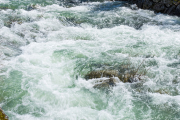 image of flowing water in the river