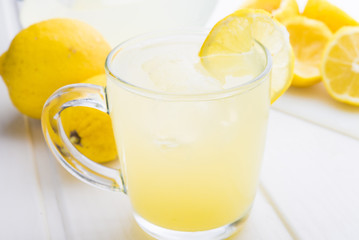 Water and lemon