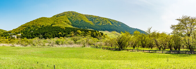 Japan Country Landscape at Sengokuhara in Hakone, Japan. It is located in the northern part of the...
