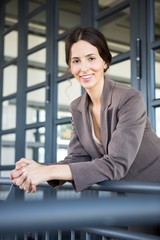 Young businesswoman in office