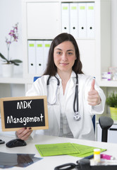 MDK Gutachten und MDK Controlling Management - obrazy, fototapety, plakaty