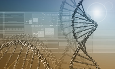 DNA research background