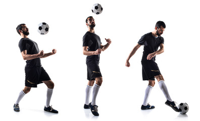 Man playing football