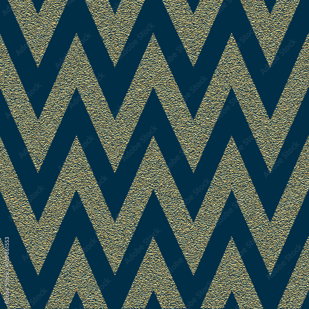 Aufkleber Pattern in zigzag. Classic chevron seamless pattern. Vector design