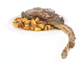 Ribeye Steak and Potatoes