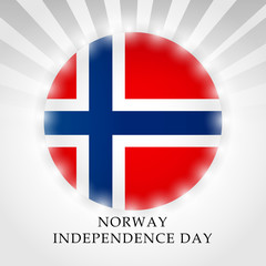 Fototapeta premium Norway Independence Day.