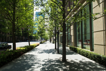 写真素材「大手町の街並み」