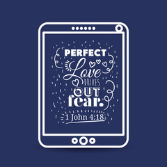 message in calligraphy design 